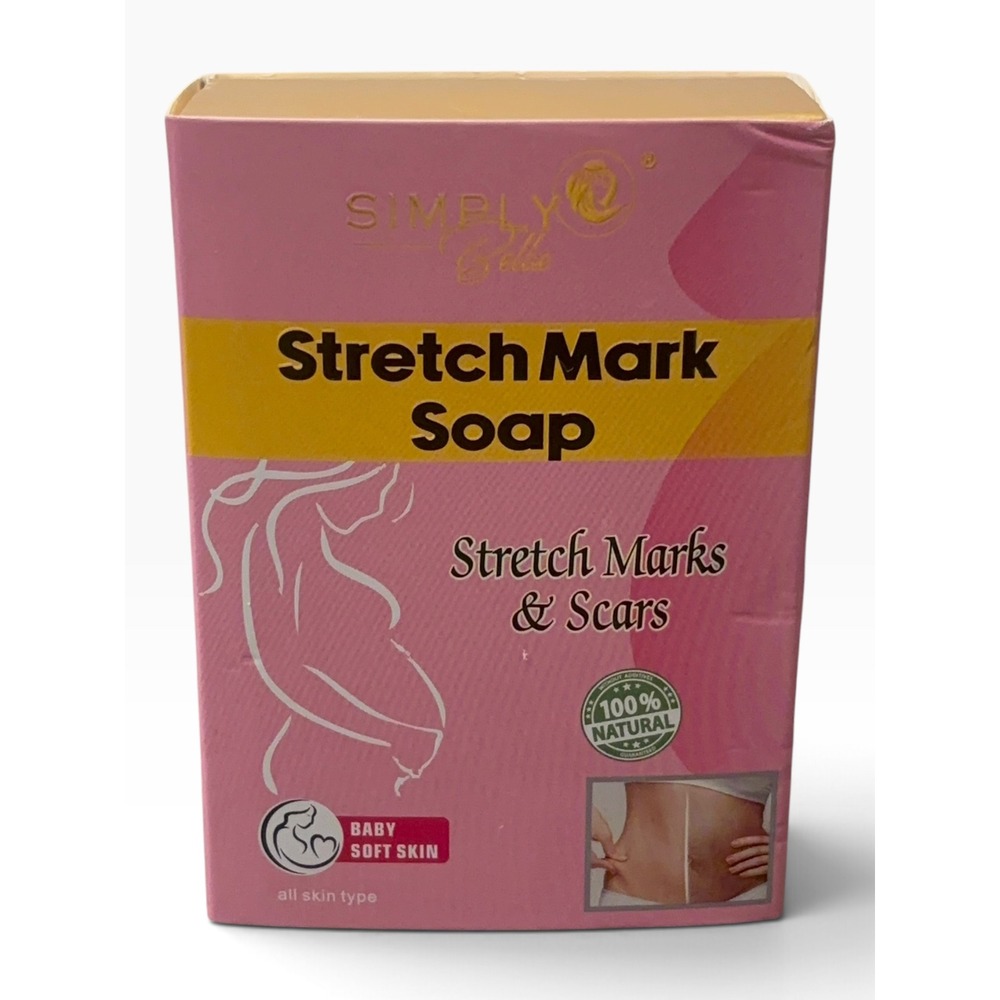 Simply Bella Stretch Mark Soap 100g Natural Bar for Scars and Pregnancy SIM046